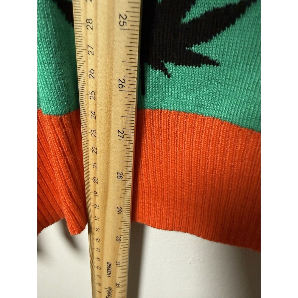 Cheech & Chong Ugly Christmas Sweater Medium Merry Kushmas Novelty Holiday NWOT - Picture 9 of 10
